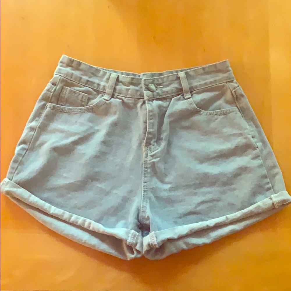 High waisted shorts